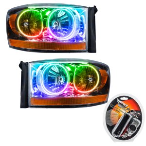 Dodge Ram Headlight Assembly - ORACLE Lighting - ColorSHIFT SMD - 2006
